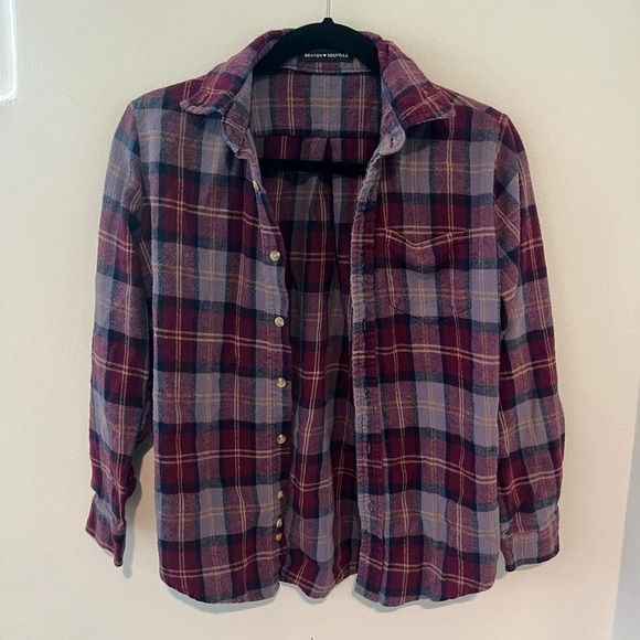 BRANDY MELVILLE PLAID FLANNEL *RARE* - Picture 5 of 10